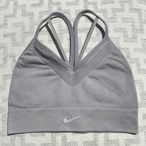 Nike Dri-Fit Small Gray Sports Bra